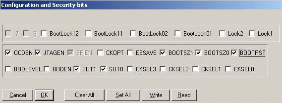 Configuration Bits