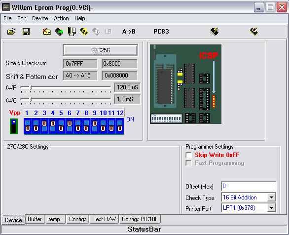 Willem Eeprom Prog