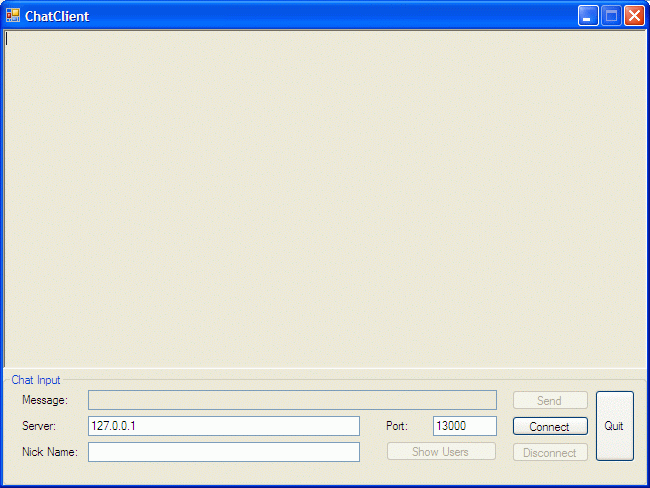 Client GUI
