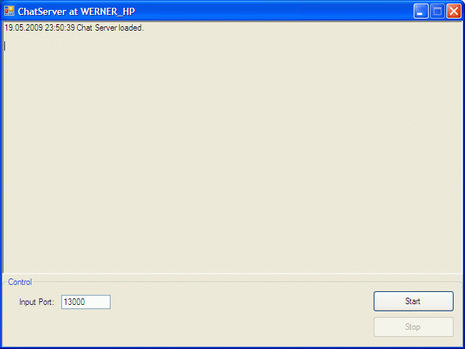 Server GUI