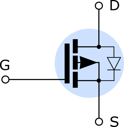 enhanced P-Kanal MOSFET